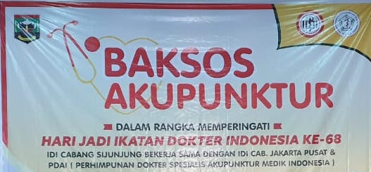 Baksos Akupunktur Medik PDAI - IDI Jakpus - IDI Sijunjung - 290918 - Perhimpunan Dokter Spesialis Akupunktur Medik Indonesia